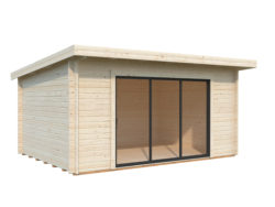 LEA 14.2 m² - baie verre trempé 4 mm