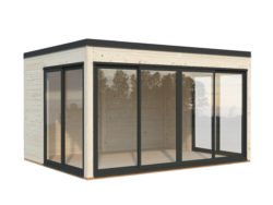 SERENA 12.6 m² Set 2 baies verre trempé 4 mm