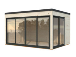SERENA 12.6 m² Set 1 baie verre trempé 4 mm