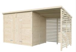 abri de rangement LEIF 4.5 m²+ 2.9 m²- 16 mm
